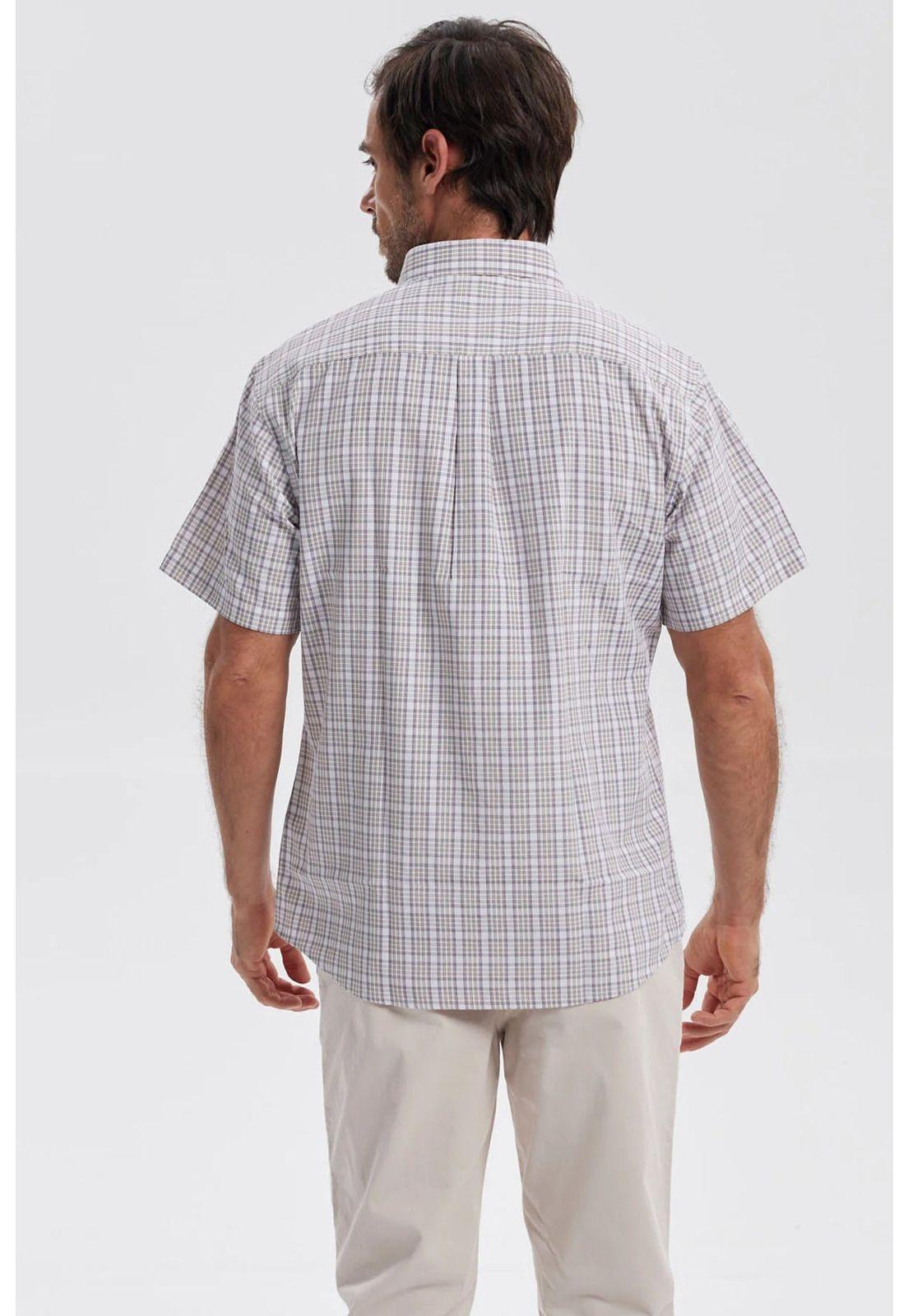 Camisa Hombre Rapport Regalo Beige-2