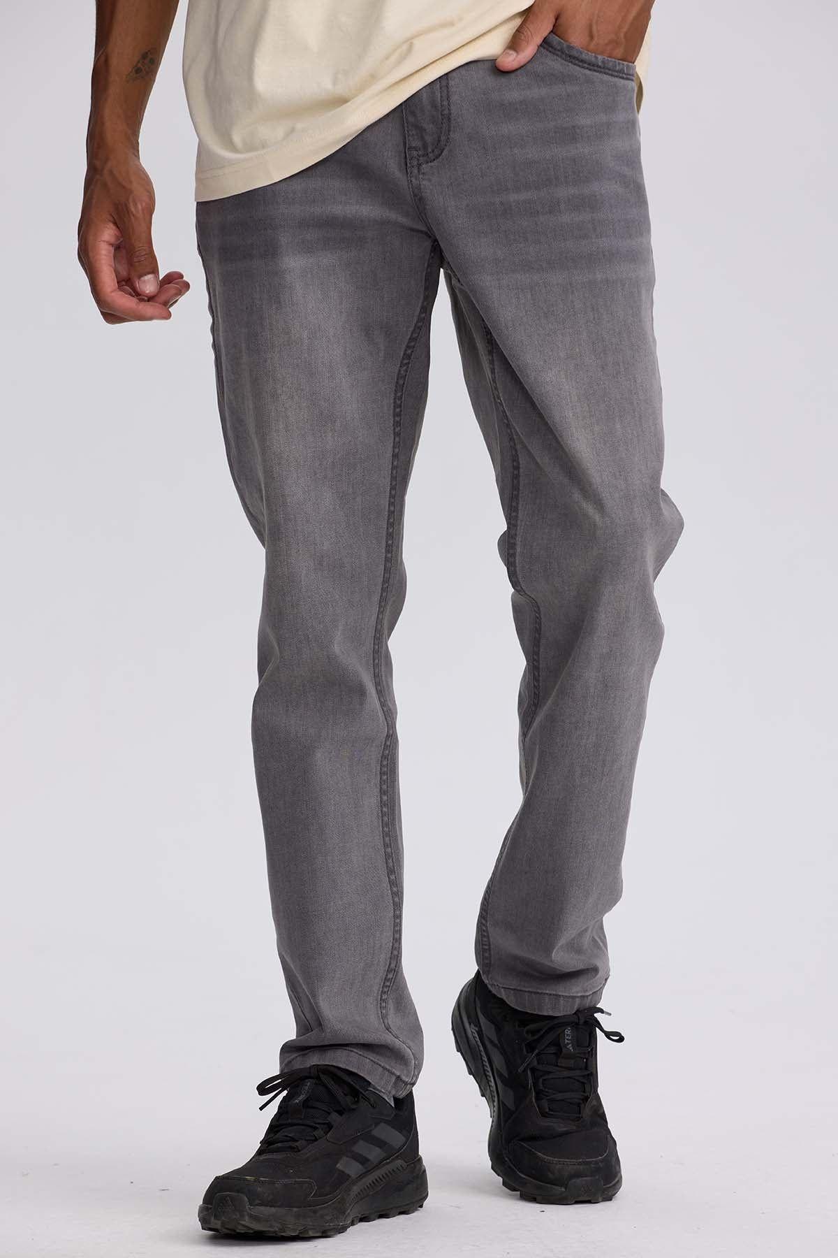 Jeans Hombre Slim 701 Gris-0
