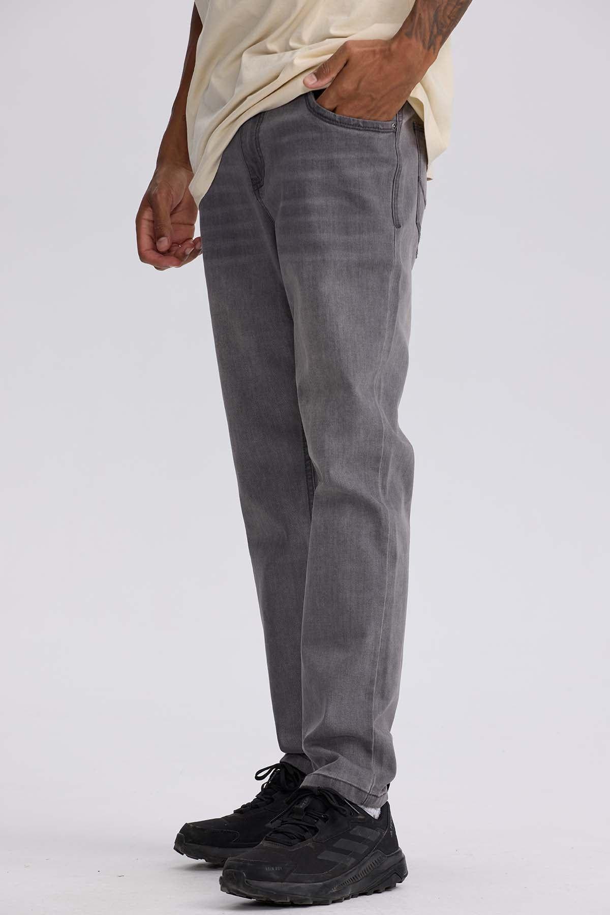 Jeans Hombre Slim 701 Gris-1