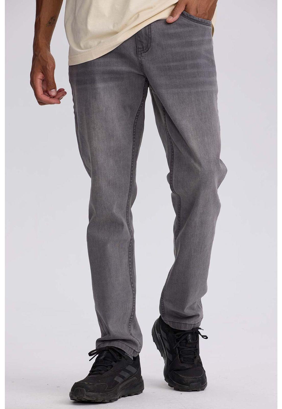 Jeans Hombre Slim 701 Gris-0