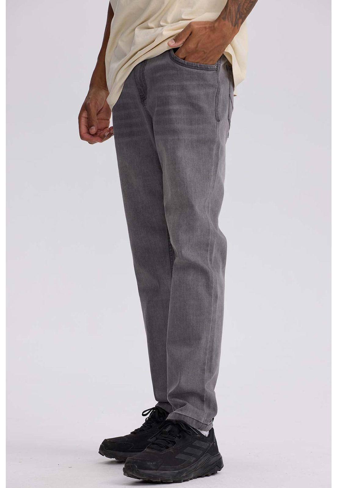 Jeans Hombre Slim 701 Gris-1