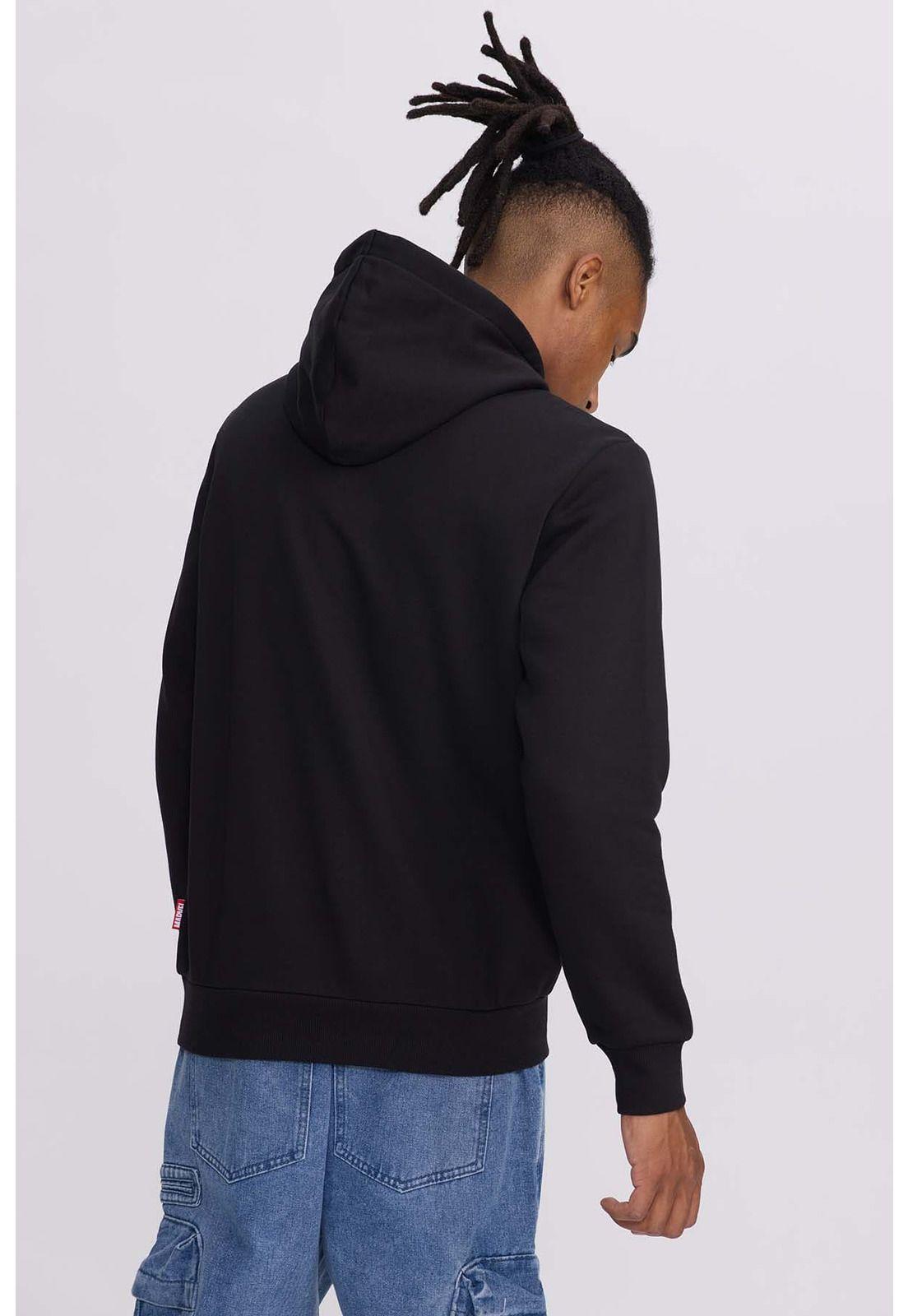 Polerón Hombre Venom Negro-2