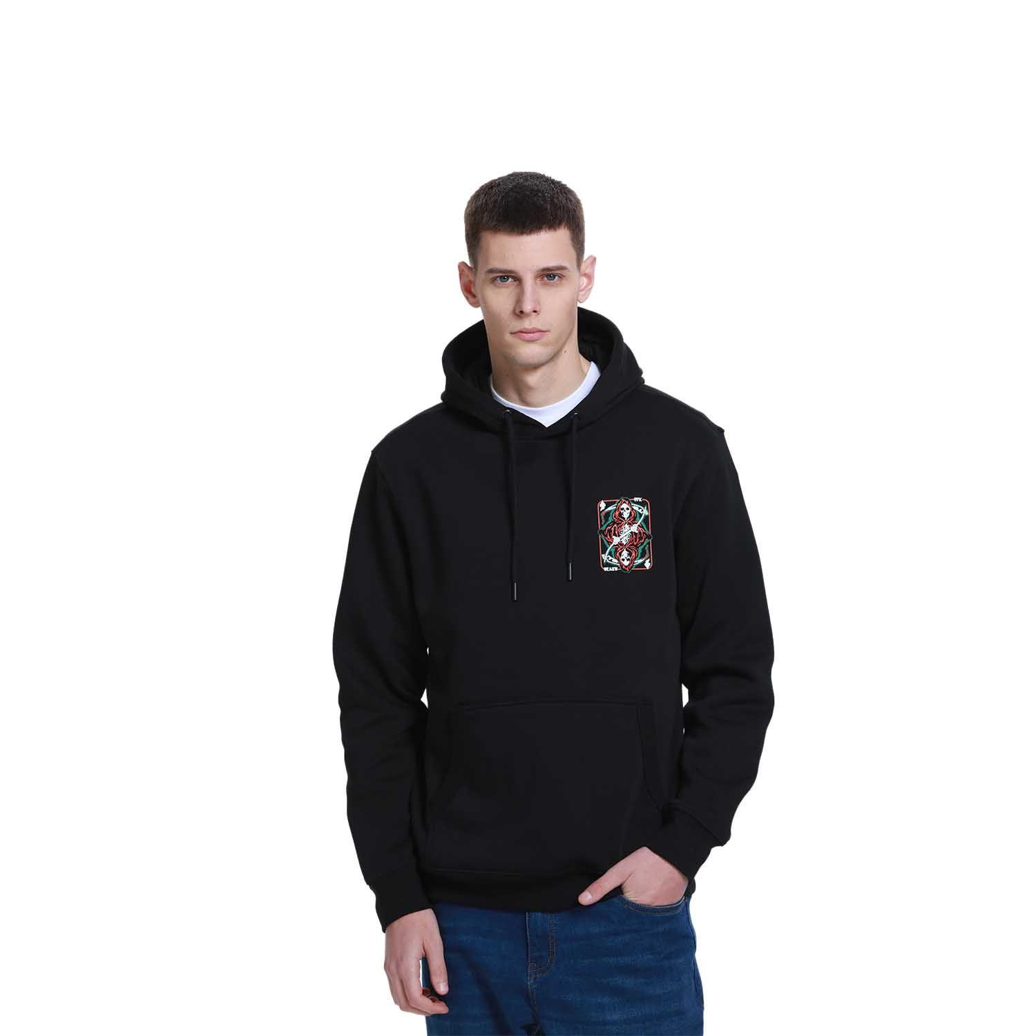 Polerón Hombre Hoodie Print Negro II Fashion's Park-0