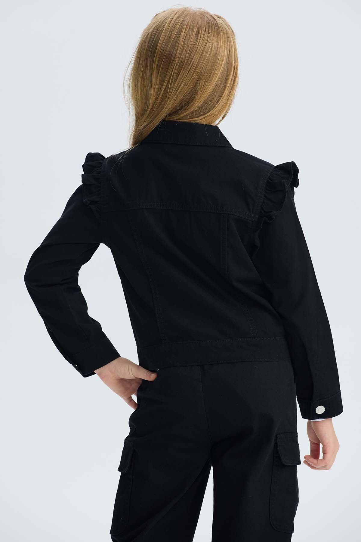 Chaqueta Niña Vuelo Negro-2