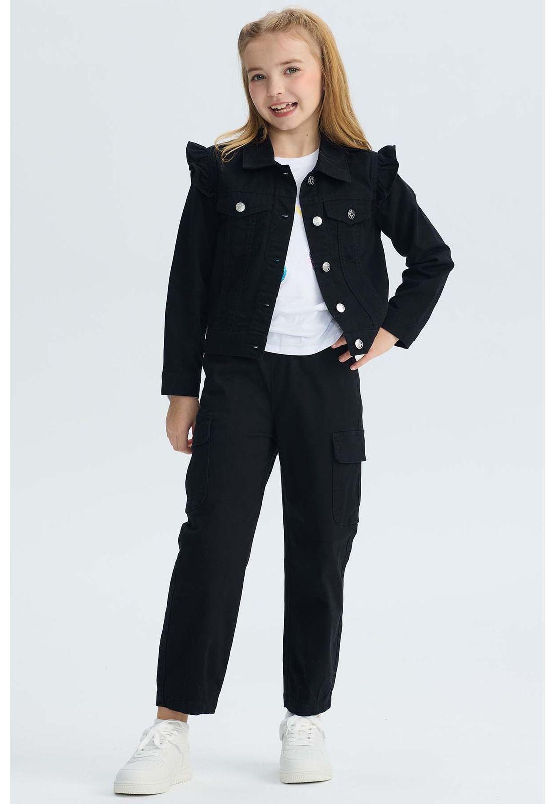 Chaqueta Niña Vuelo Negro-2