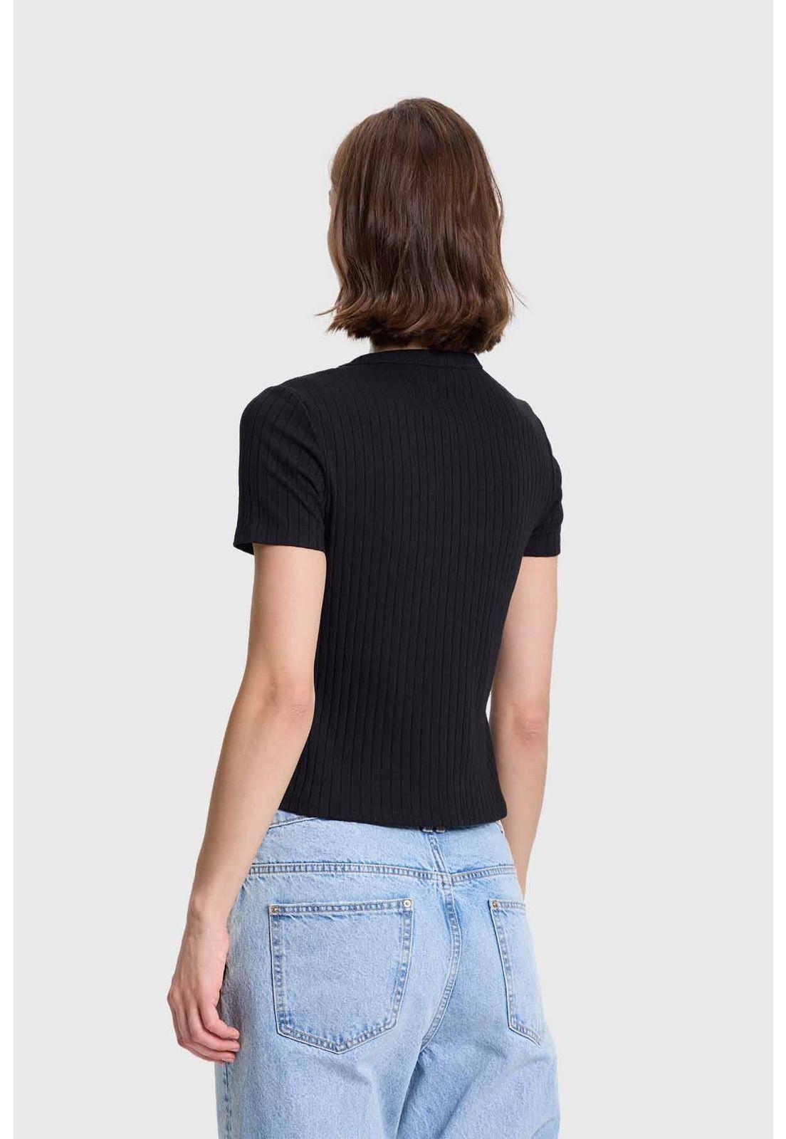 Polera Mujer Rip Crop Negro-2