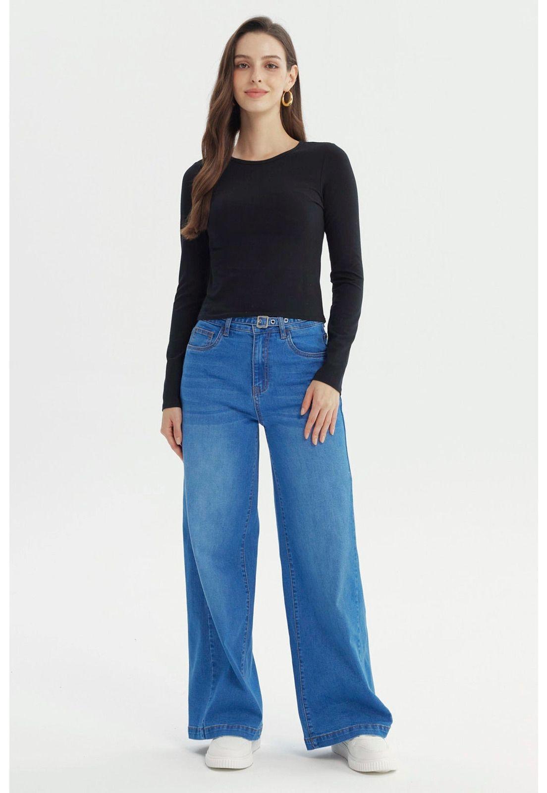 Polera Mujer Slim Negro - XV-3