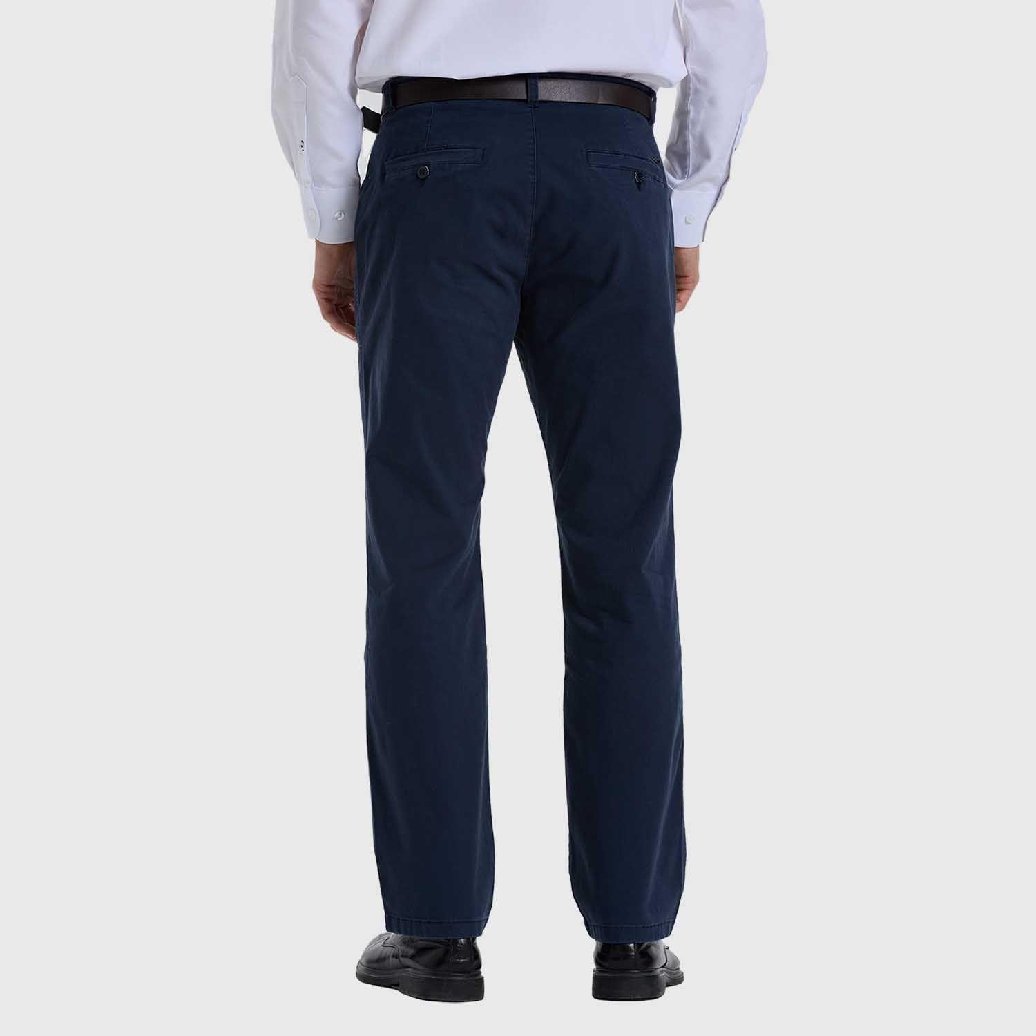 Pantalón Hombre Modelo Chino Cinturón Azul Fashion´s Park-2