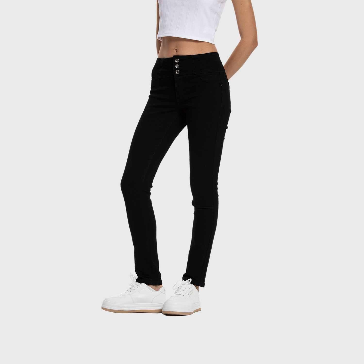 Jeans Mujer Castilla Negro Fashion's Park-1