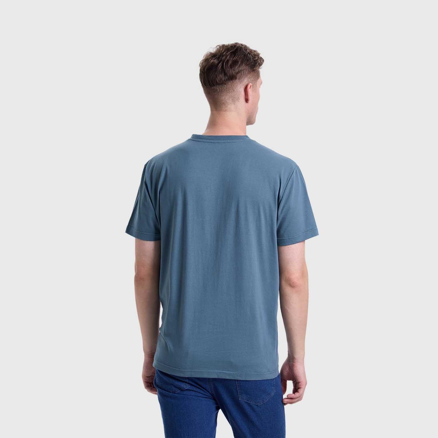 Polera Hombre Básica Verde Petroleo Ii Fashions Park-2