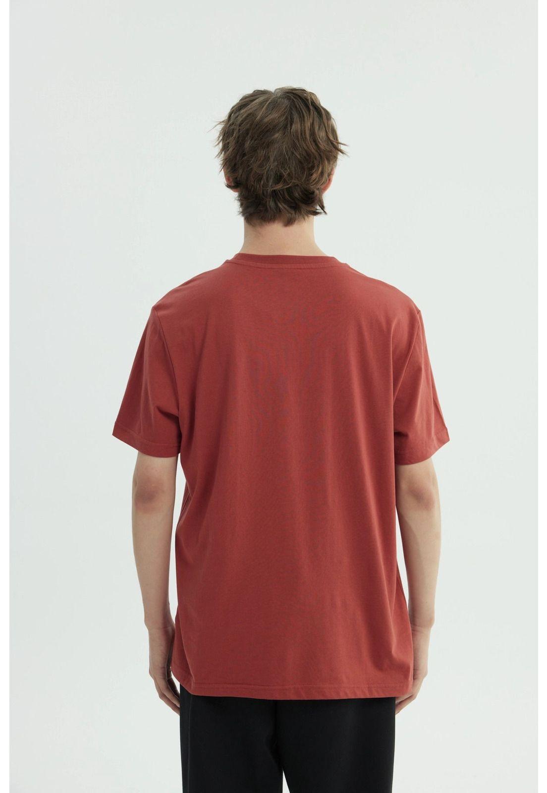 Polera Hombre Regular Ocre-2