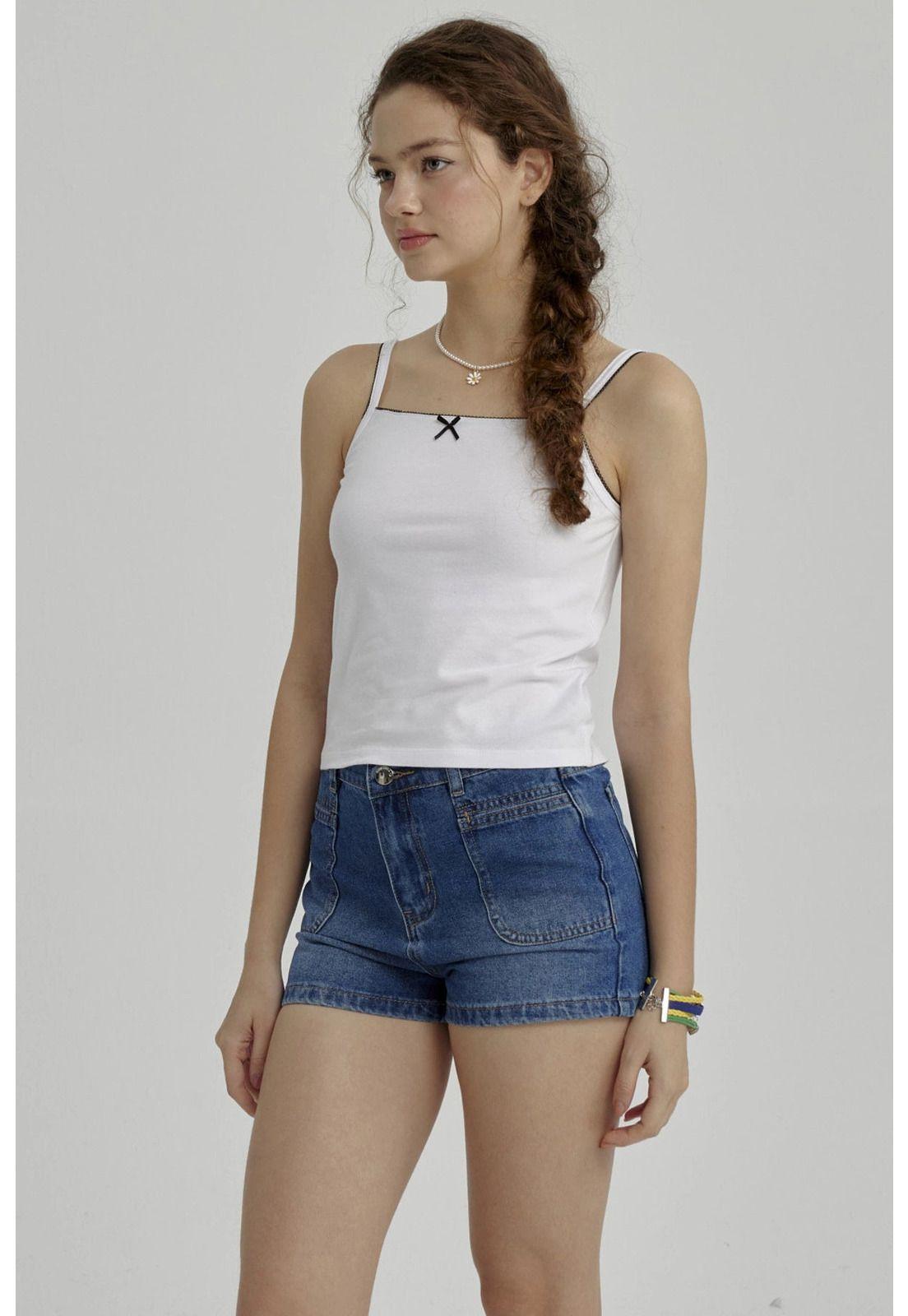 Peto Niña Con Lazo Blanco-3