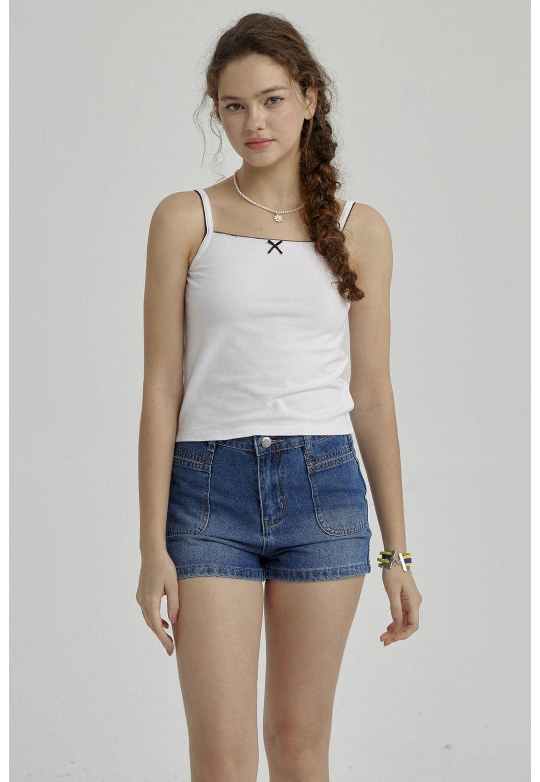 Peto Niña Con Lazo Blanco-4