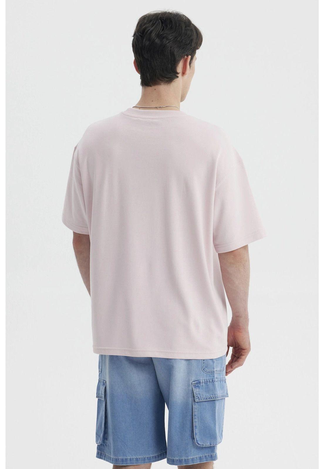 Polera Hombre Loose Fit Rosado- ll-2