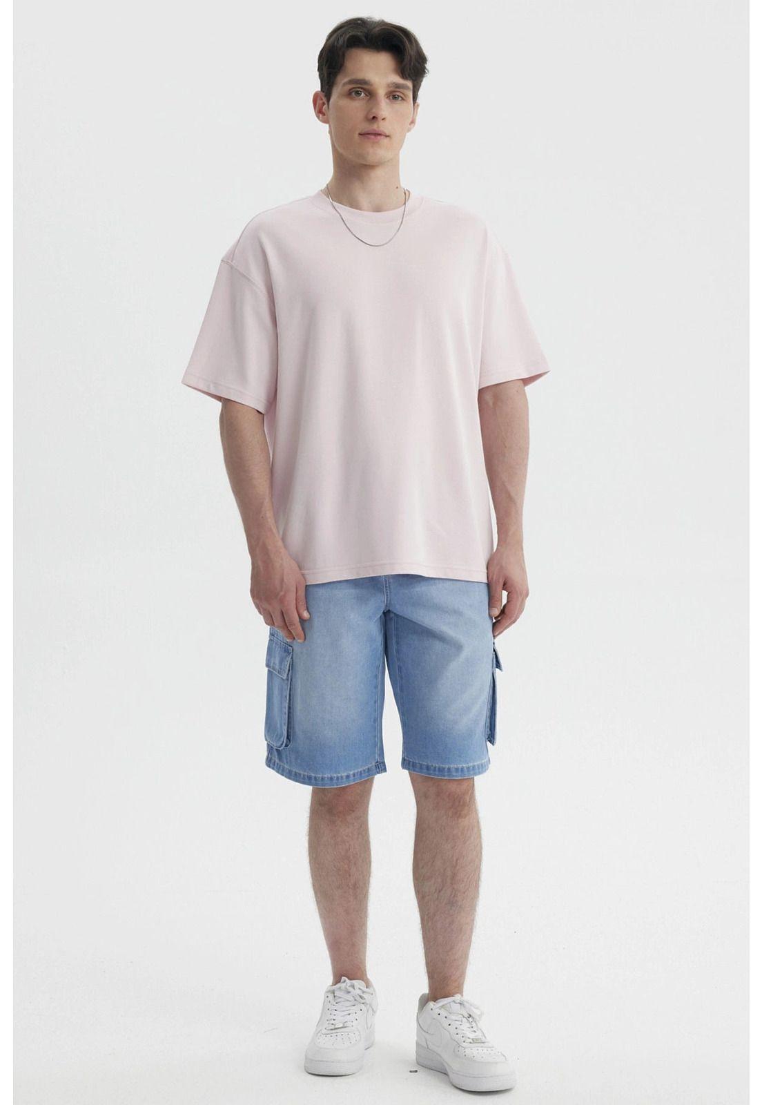 Polera Hombre Loose Fit Rosado- ll-3