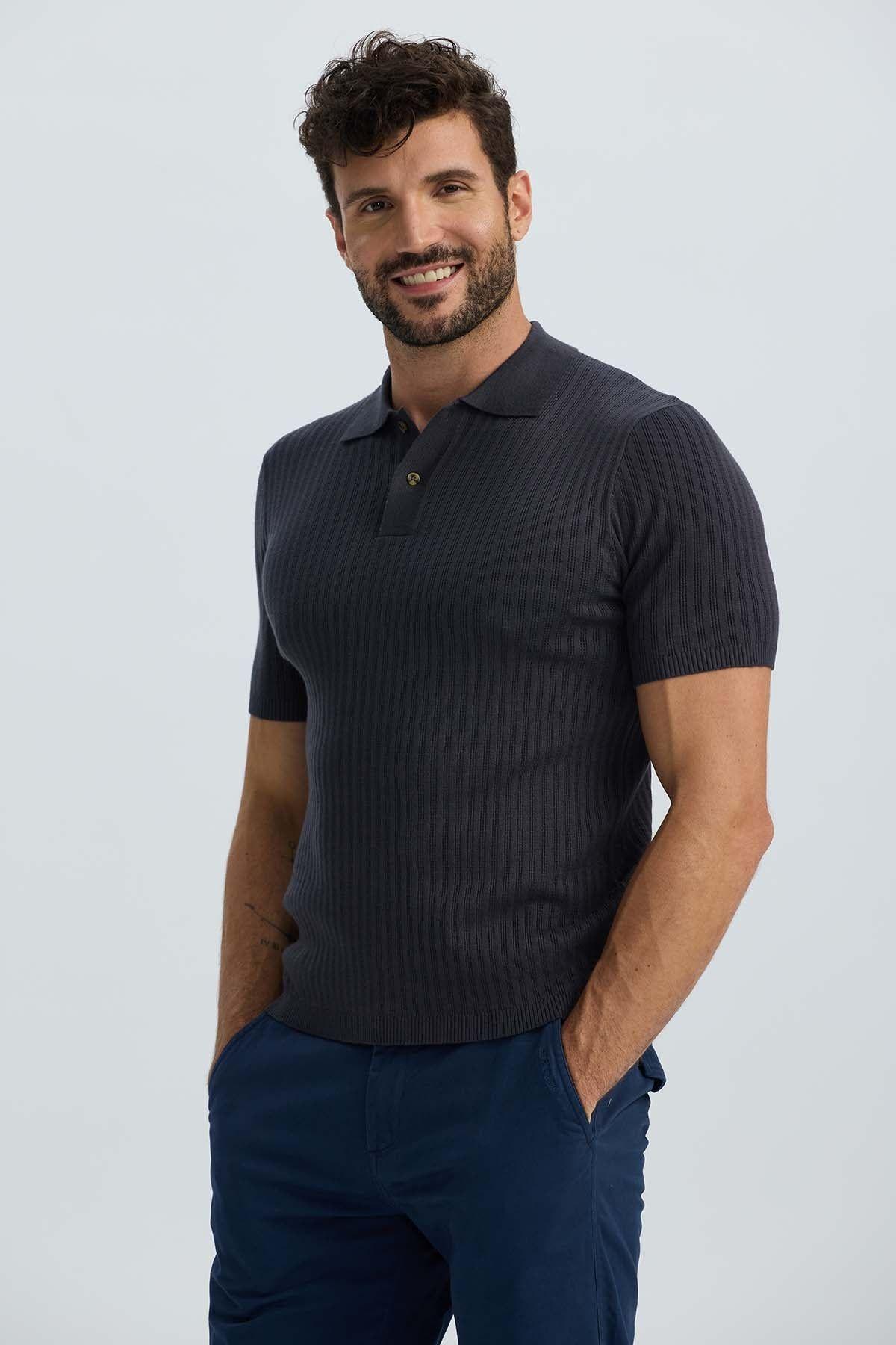 Polera Hombre Tejida Moda Marengo-0