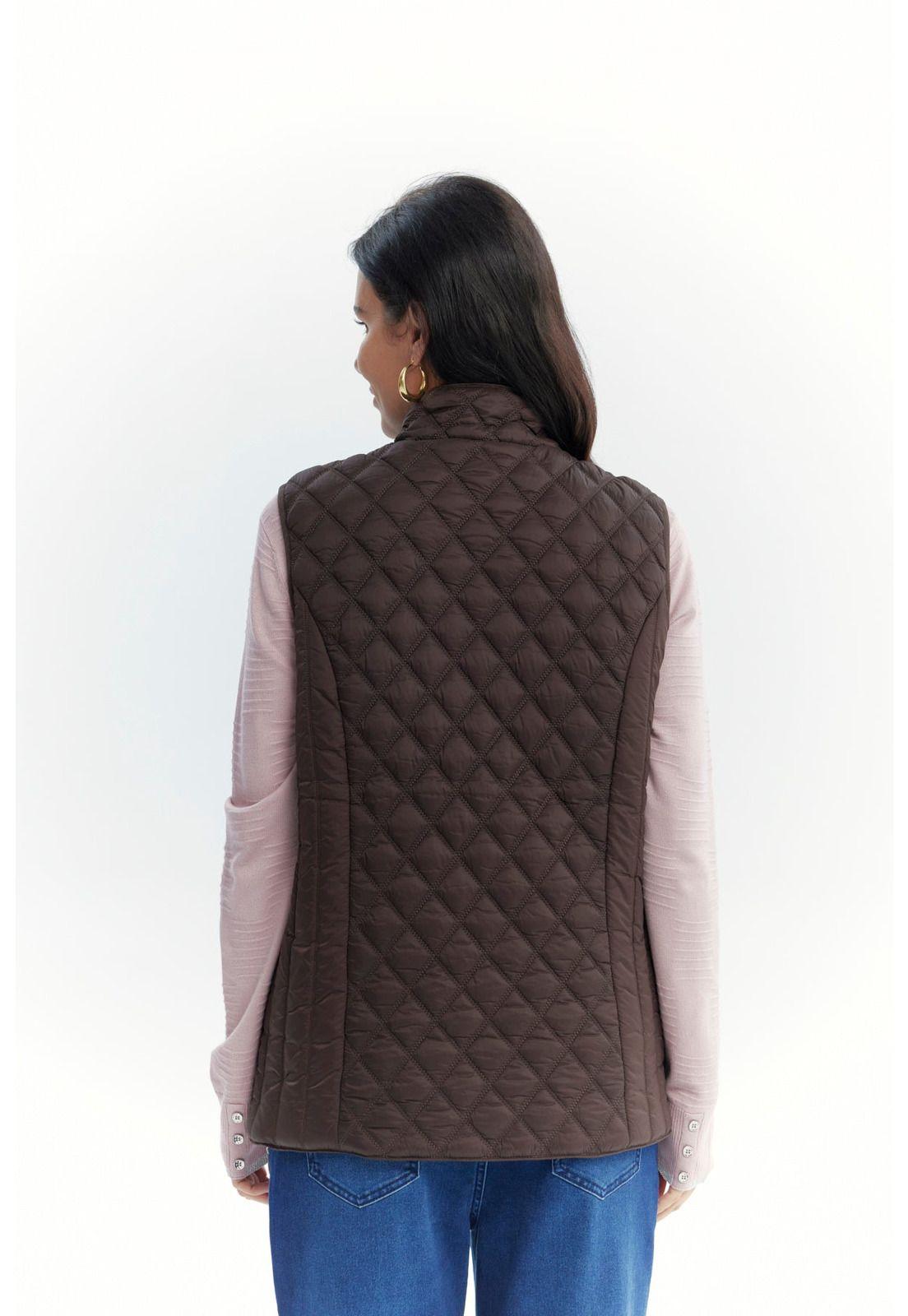 Parka Mujer Regular Chocolate-2