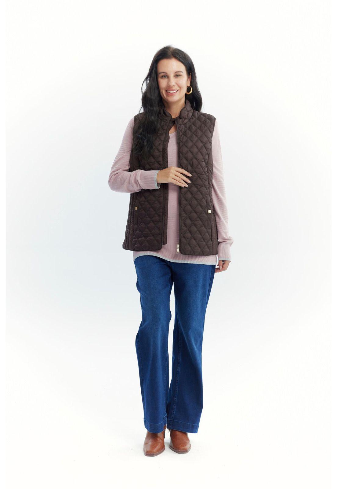 Parka Mujer Regular Chocolate-3