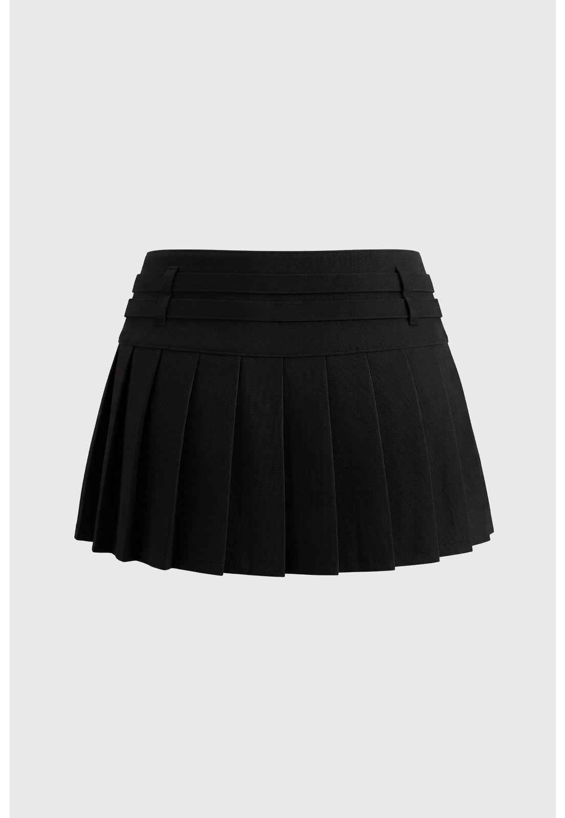 Falda Niña Falda Negro - Vl-1