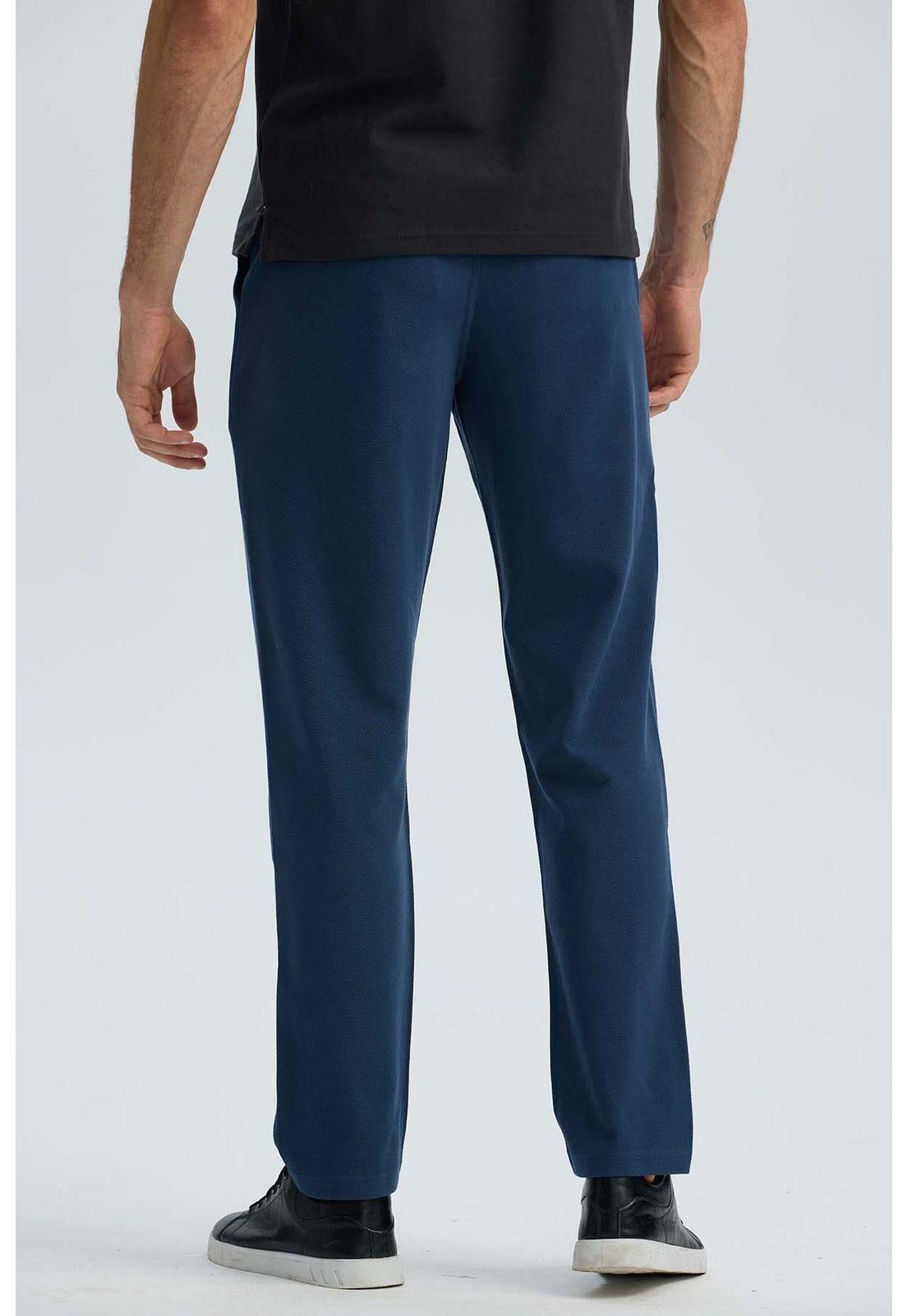 Pantalón Hombre Chino Azul Marino-3