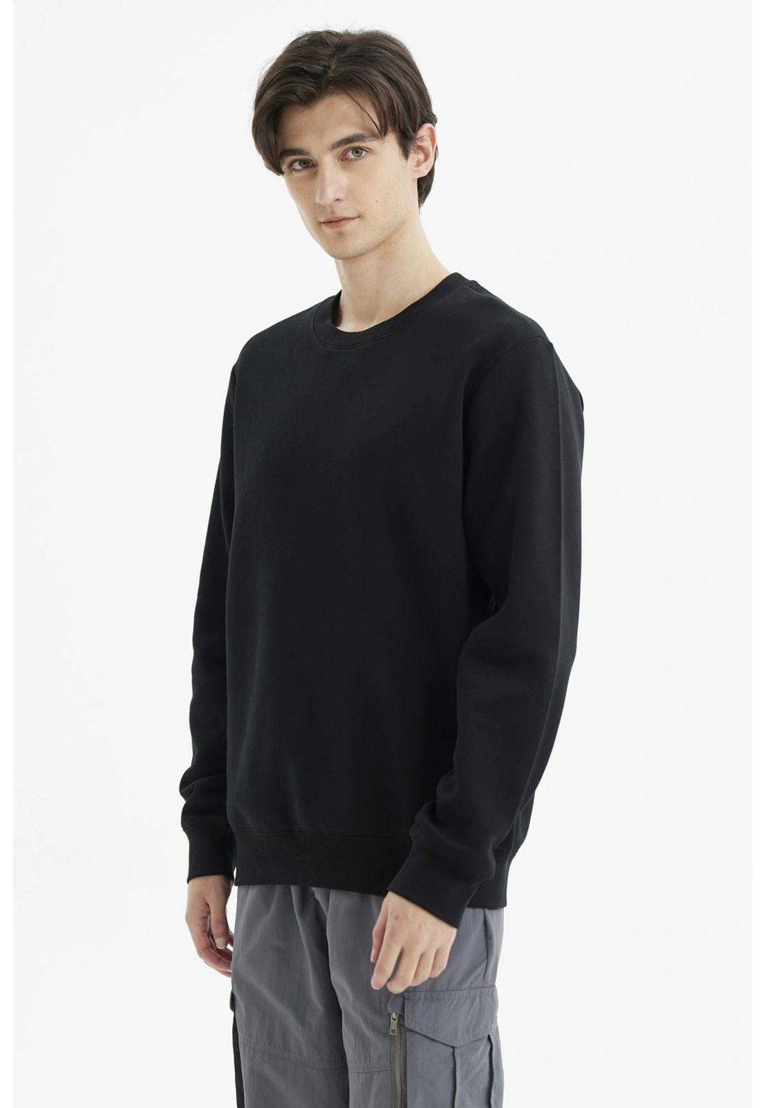 Polerón Hombre Básico Negro- lV-1