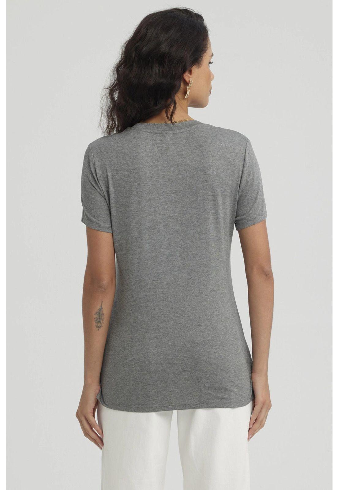 Polera Mujer Print Gris-1