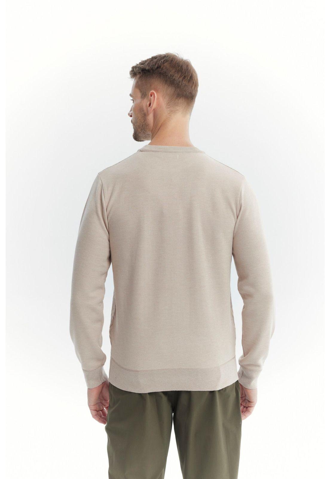 Sweater Hombre Regular Beige Oscuro-2