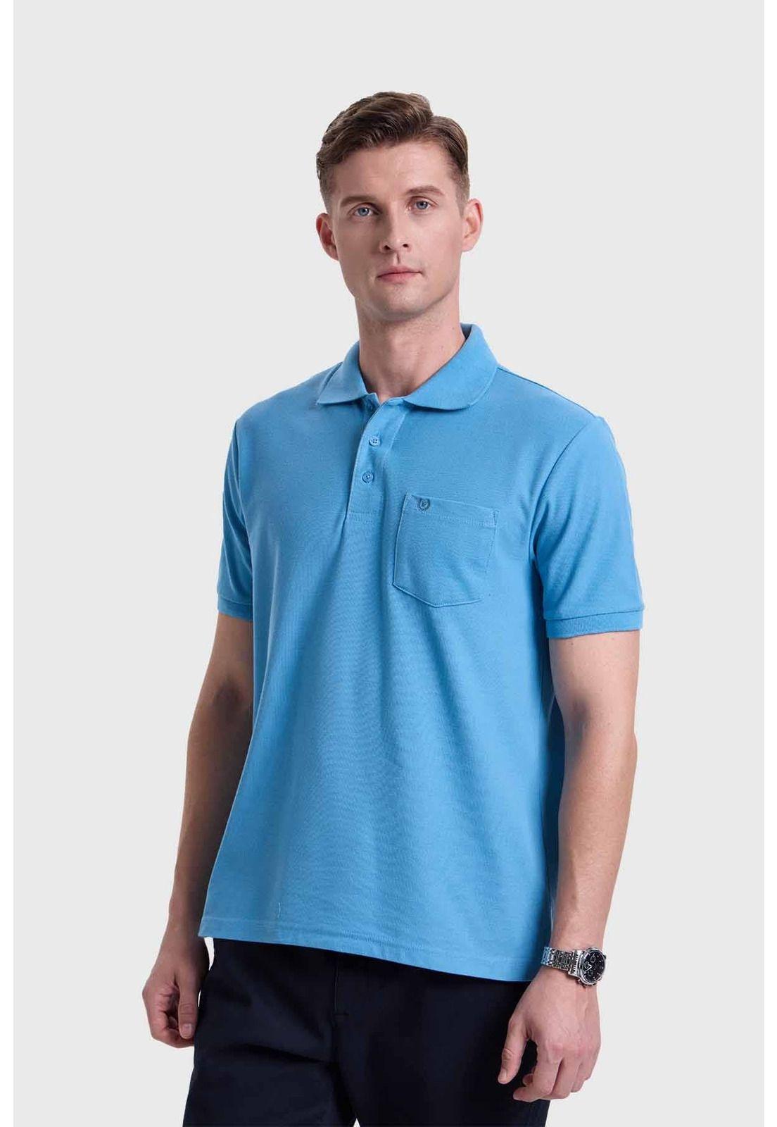Polera Hombre Piqué Básica Calipso-1