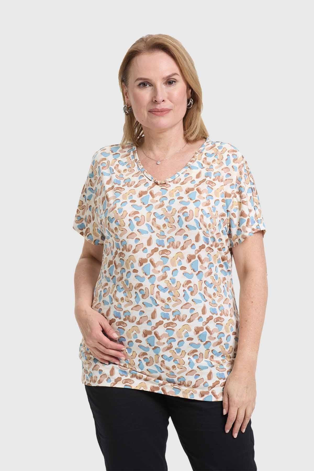 Polera Mujer Beige-3