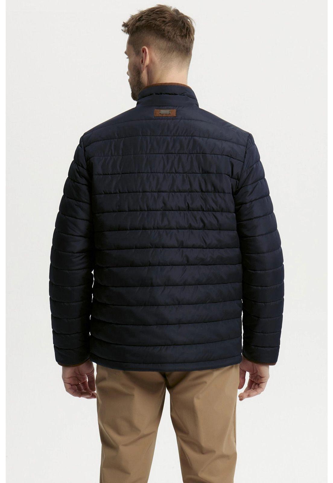 Parka Hombre Slim Azul Marino - ll-2