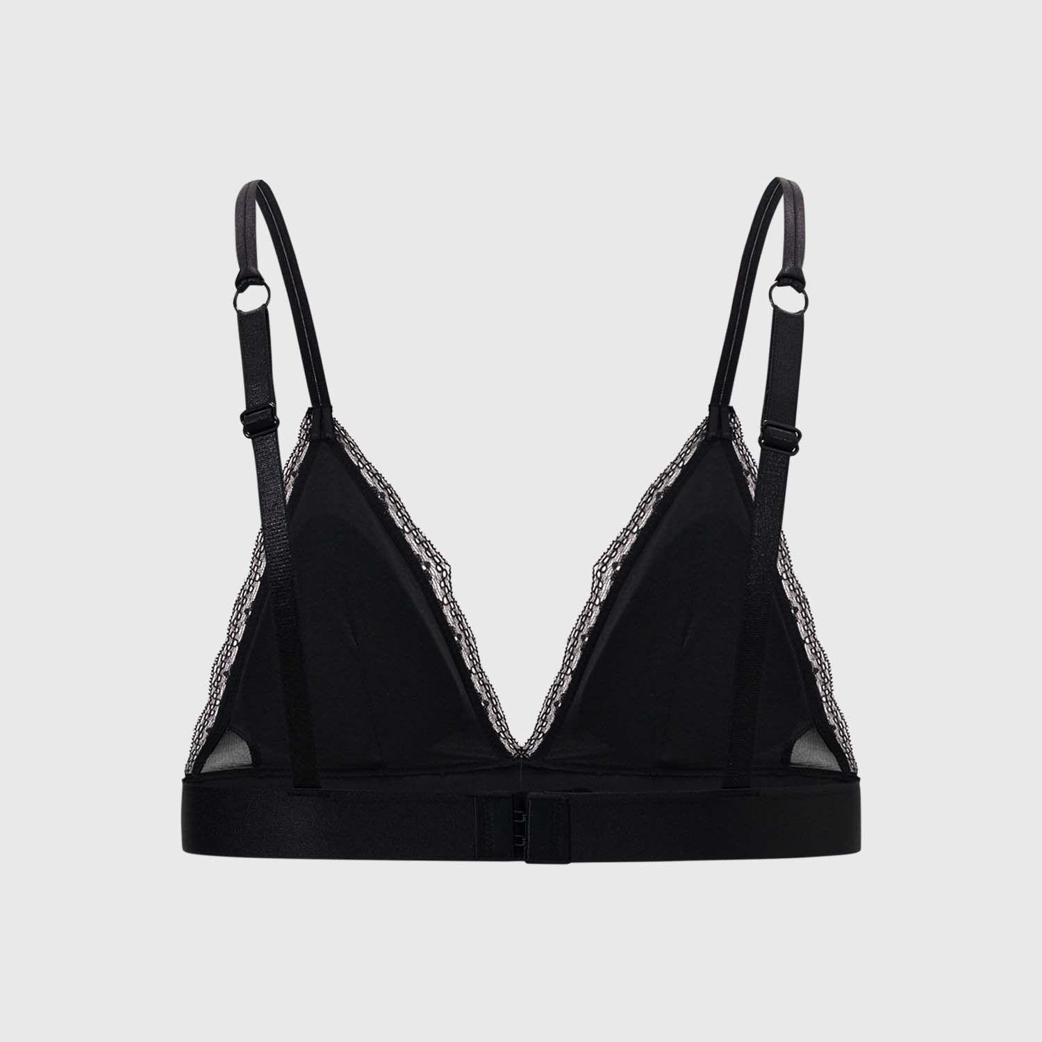 Sostén Mujer Sin Arco Negro Fashion's Park-1