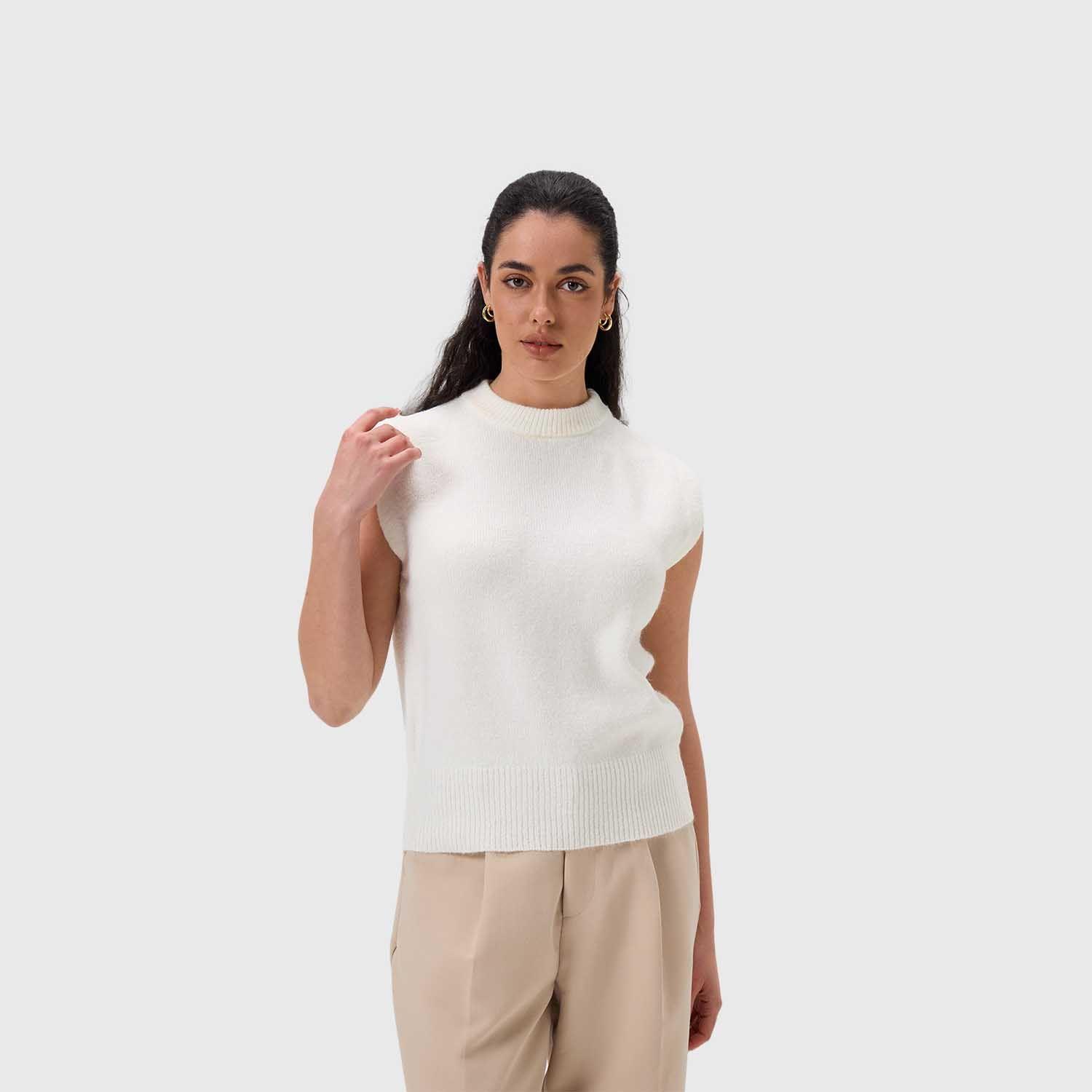 Sweater Mujer Liso Crudo Fashion's Park-1