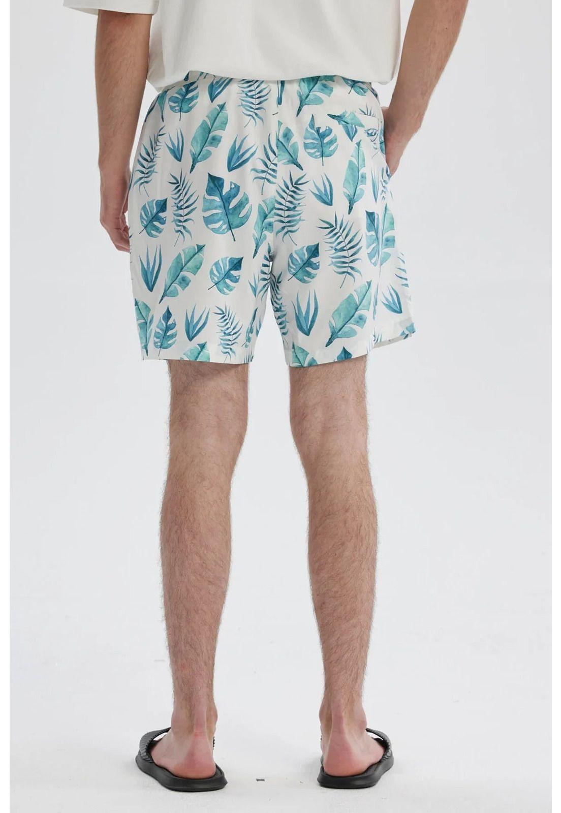 Short De Baño Hombre Full Rapport Blanco-2