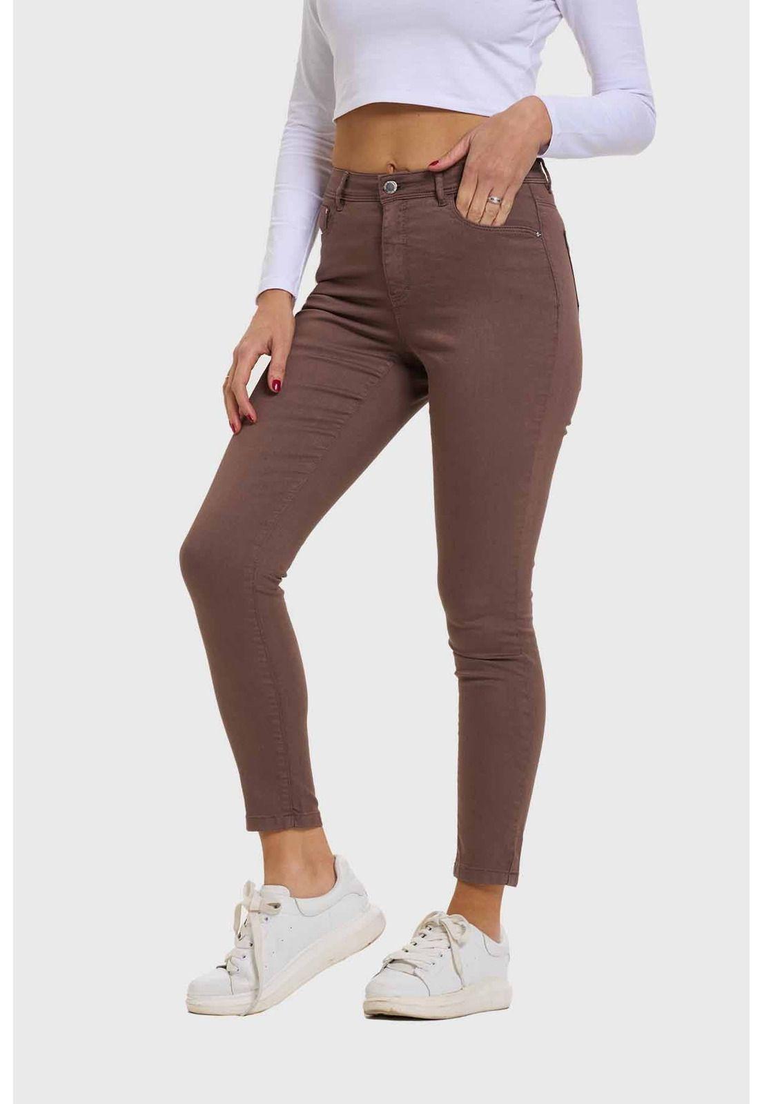 Jeans Mujer Skinny Chocolate-0