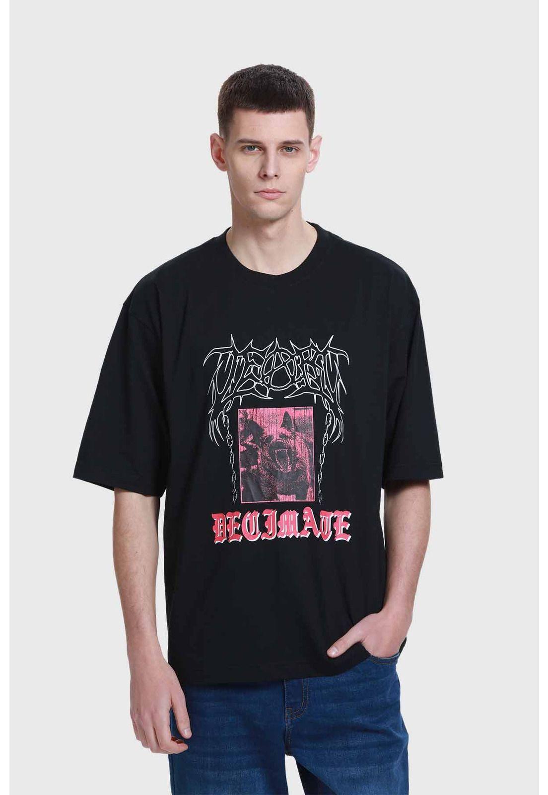 Polera Hombre Negro - V-0