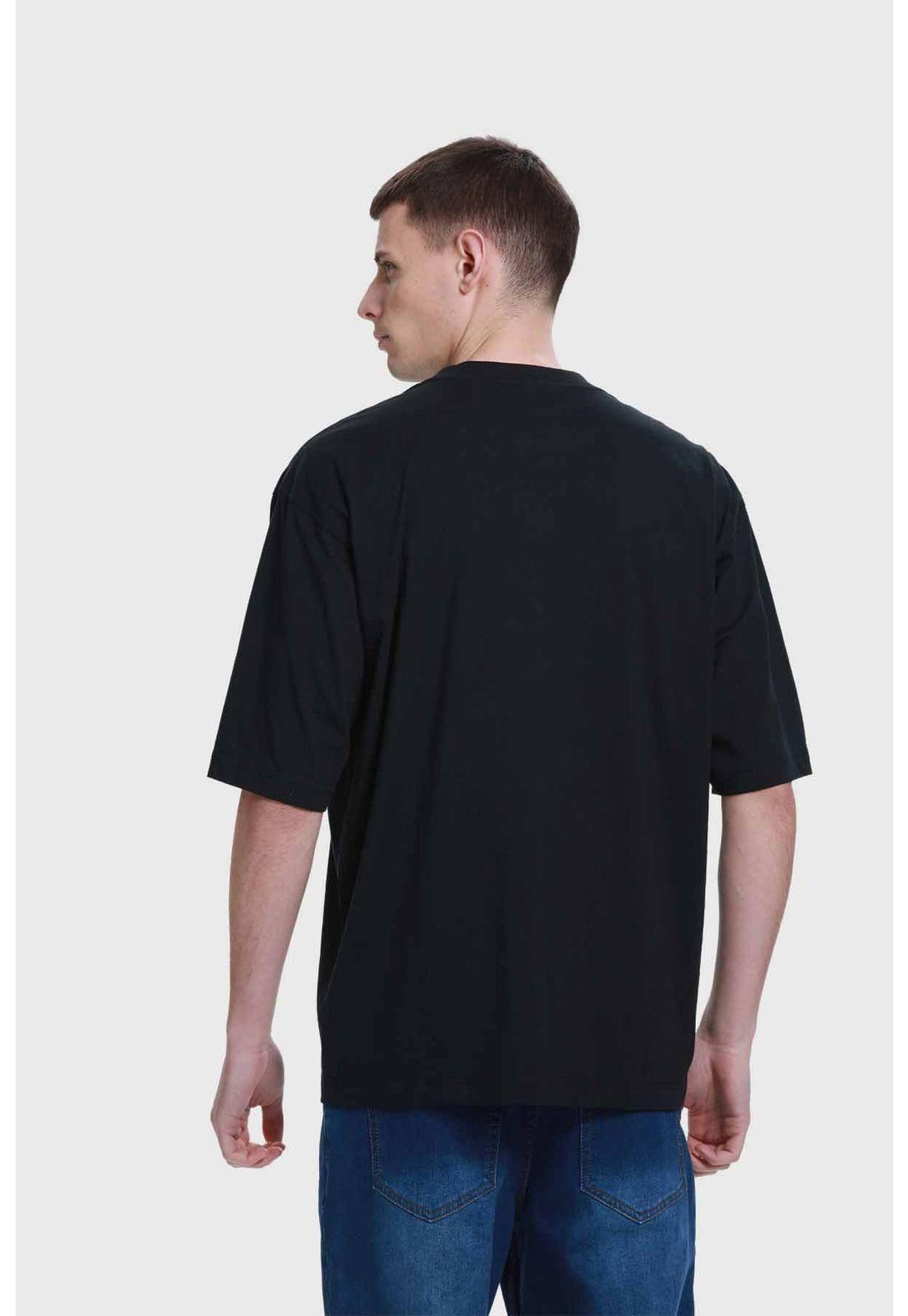 Polera Hombre Negro - V-2