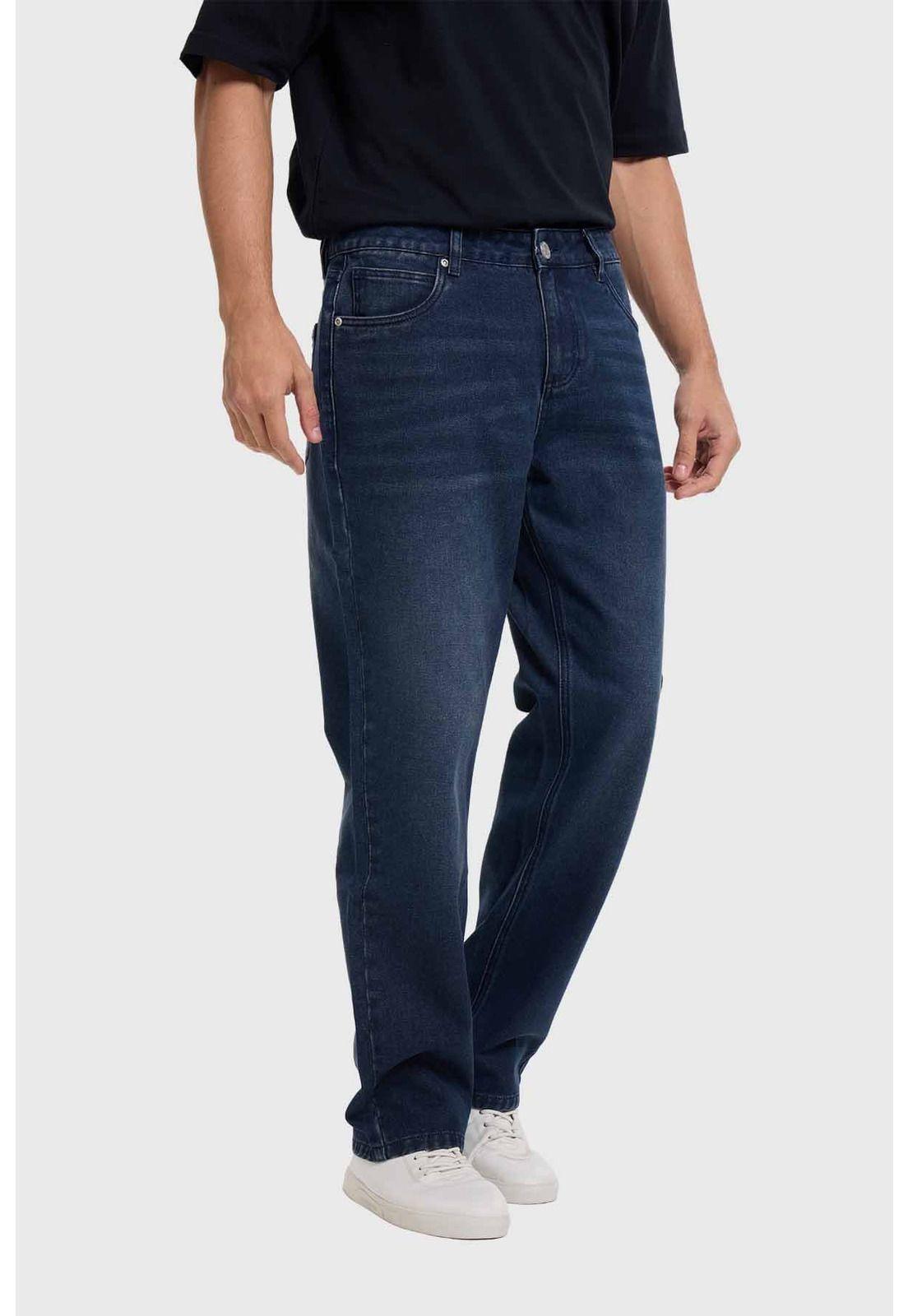 Jeans Hombre Skinny Azul-1
