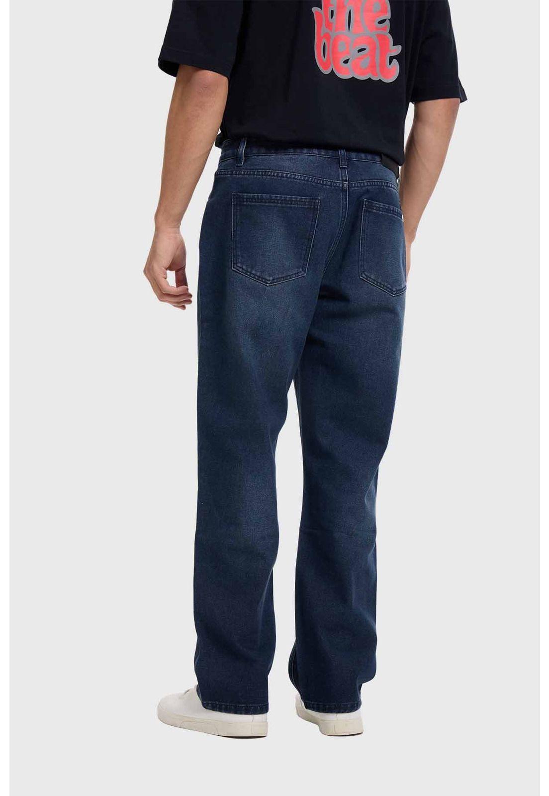 Jeans Hombre Skinny Azul-2