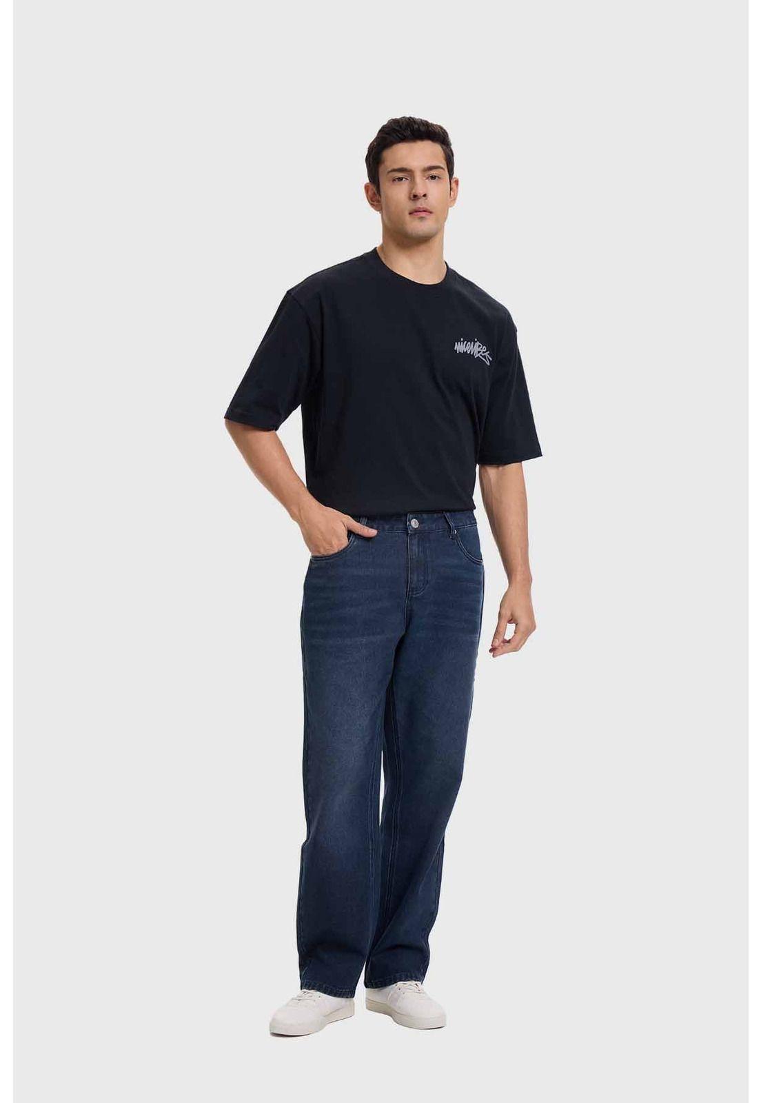 Jeans Hombre Skinny Azul-3