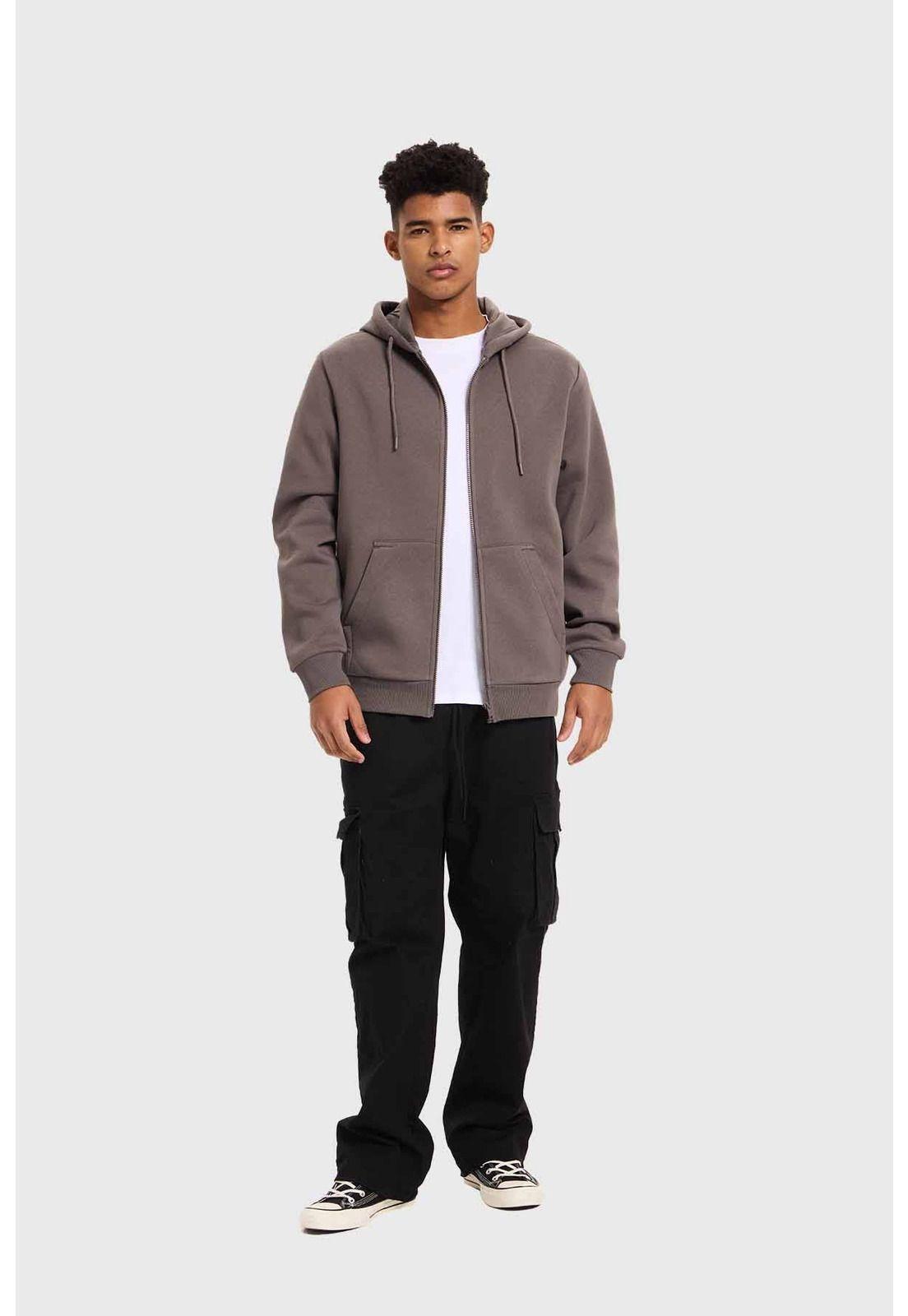 Polerón Hombre Básica Marengo-3