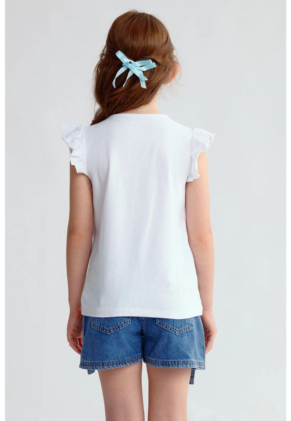 Polera Niña Con Vuelos Blanco-1