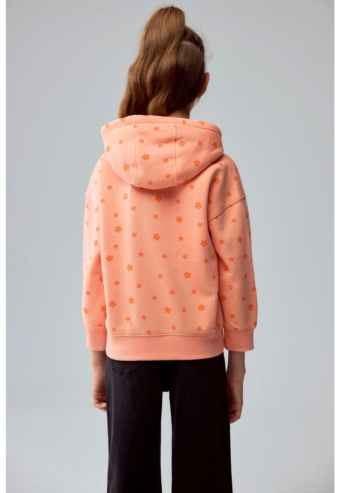 Polerón Niña Moana Naranjo-2