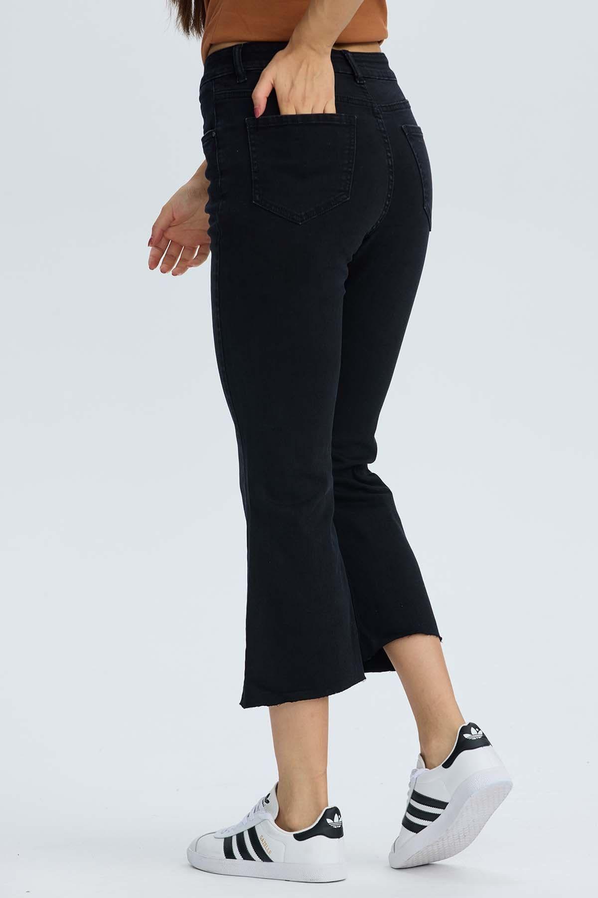 Jeans Mujer Vita Flare Negro-2