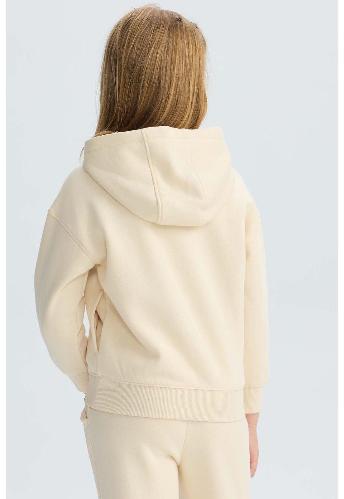 Polerón Niña Minnie Beige-2