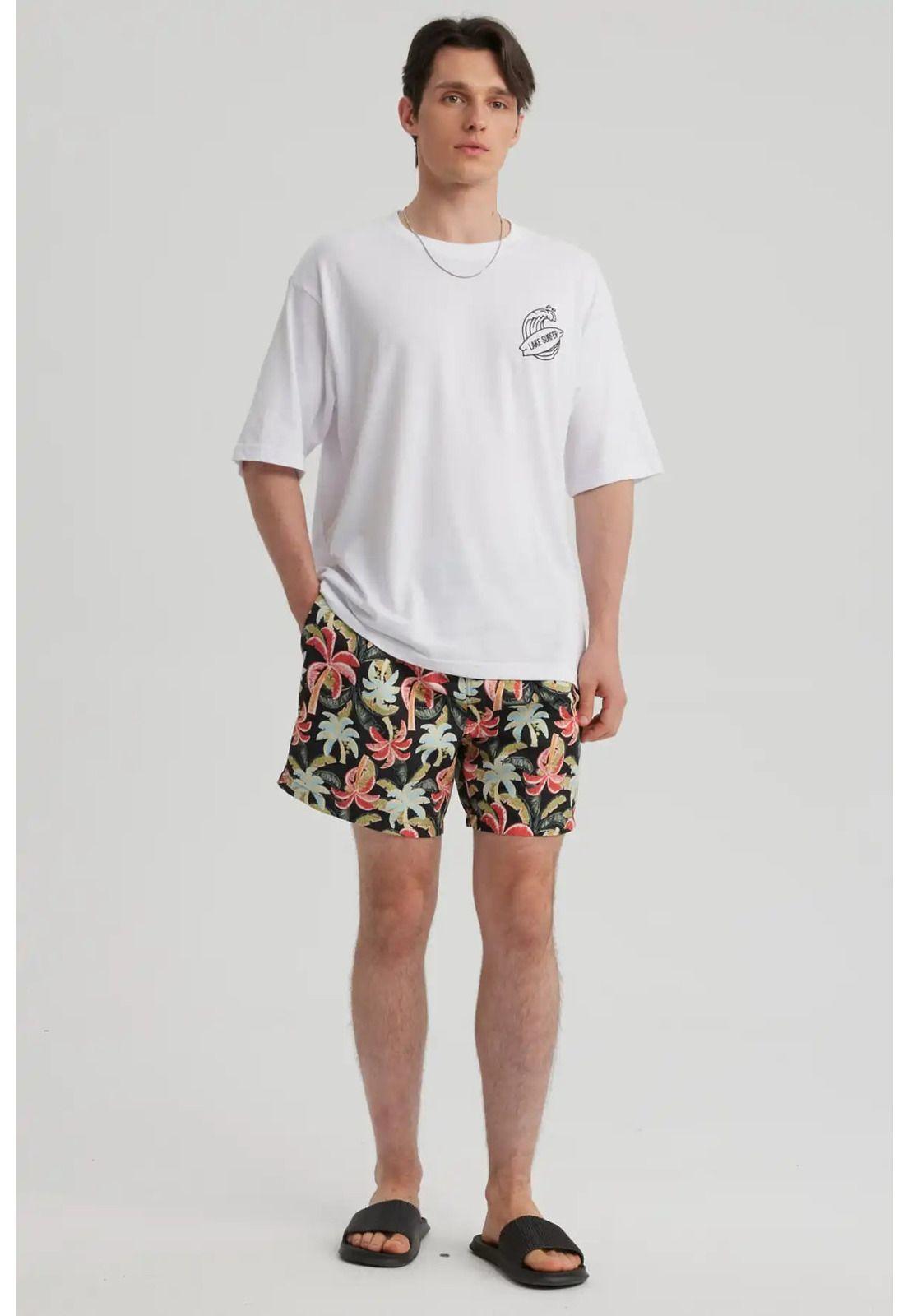 Short De Baño Hombre Full Rapport Negro-1