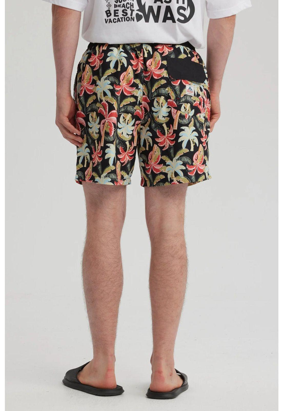 Short De Baño Hombre Full Rapport Negro-2