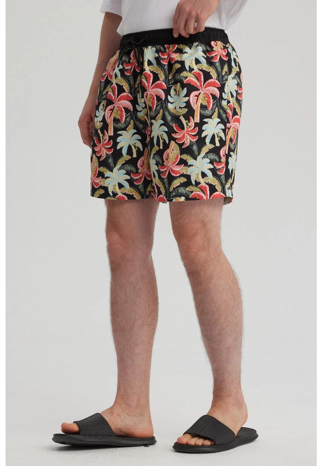 Short De Baño Hombre Full Rapport Negro-3