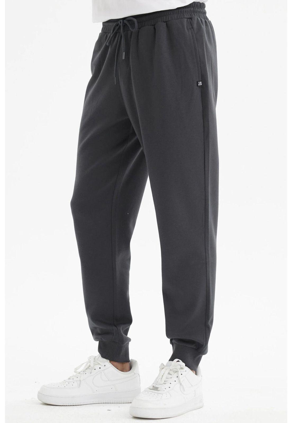Pantalón Buzo Hombre Jogger Básico Marengo - ll-1