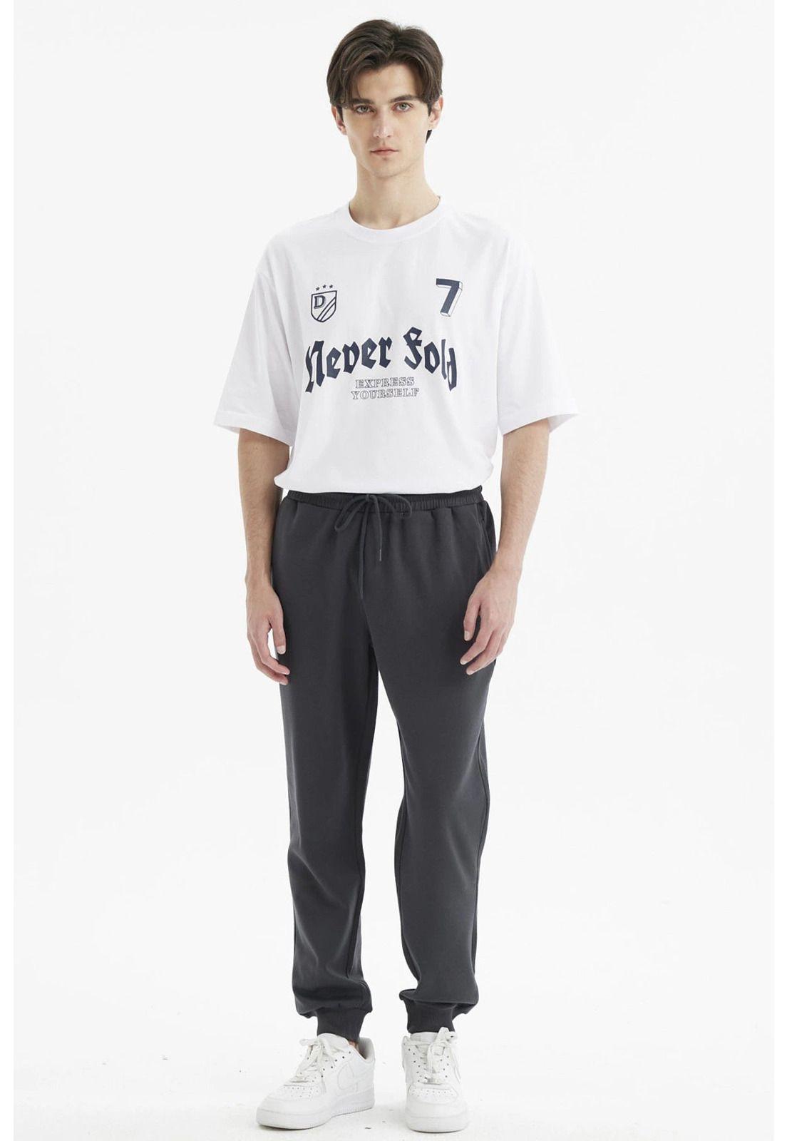 Pantalón Buzo Hombre Jogger Básico Marengo - ll-3