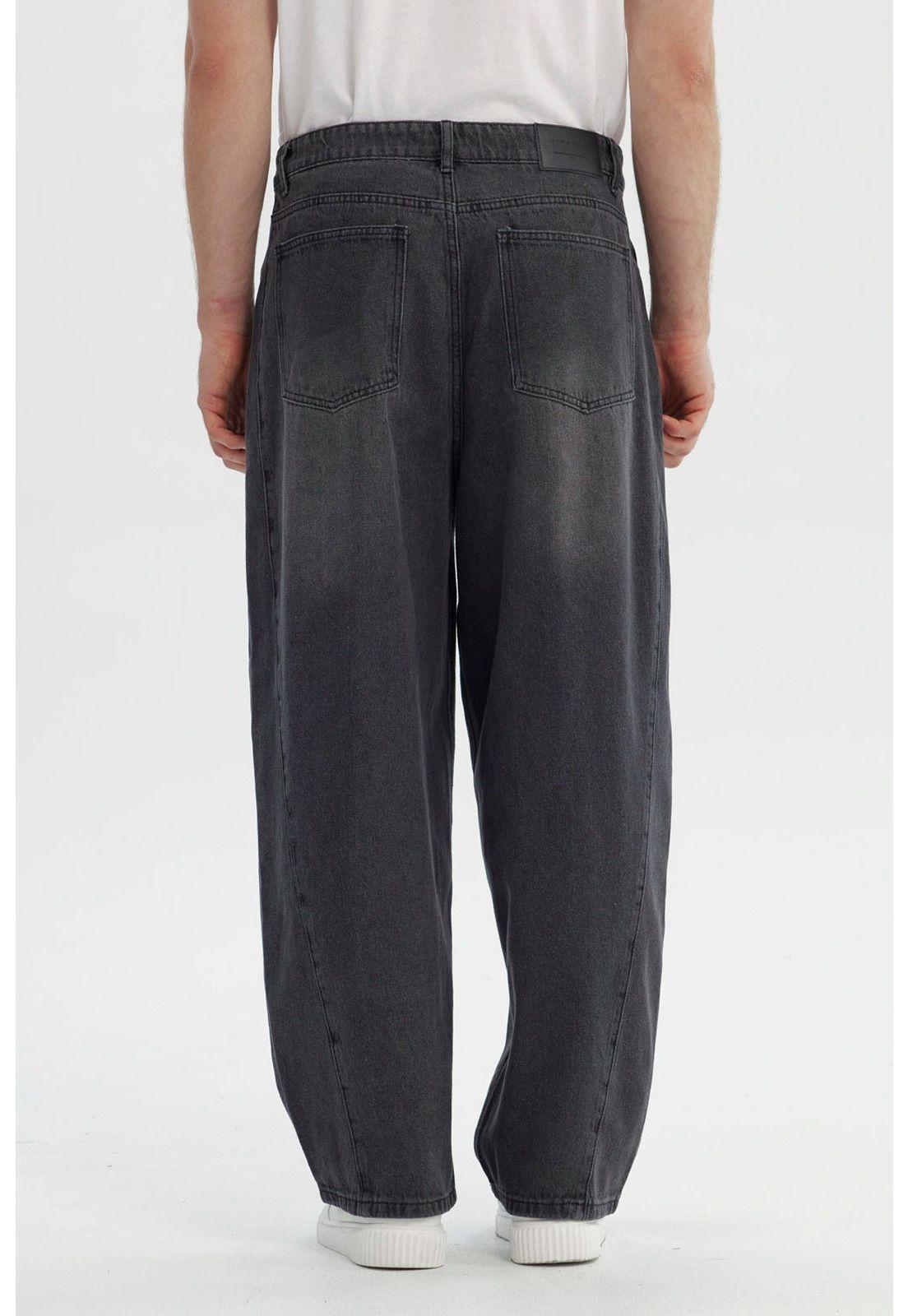 Jeans Hombre Straight Gris Claro-2